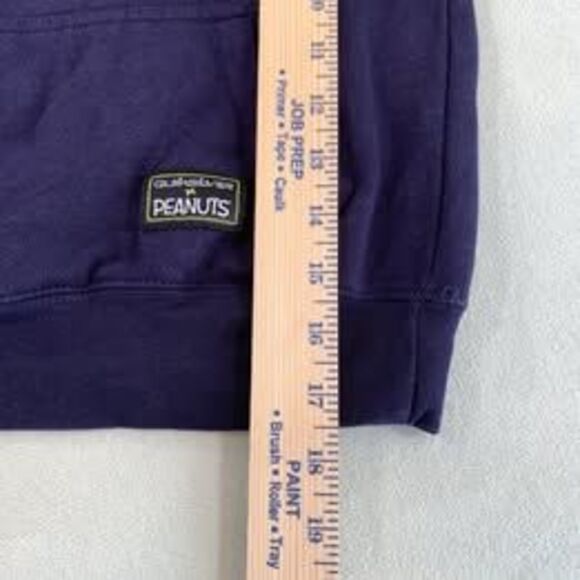 quicksilver Peanuts collaboration youth hoodie jacket pullover small snoopy - Picture 5 of 7